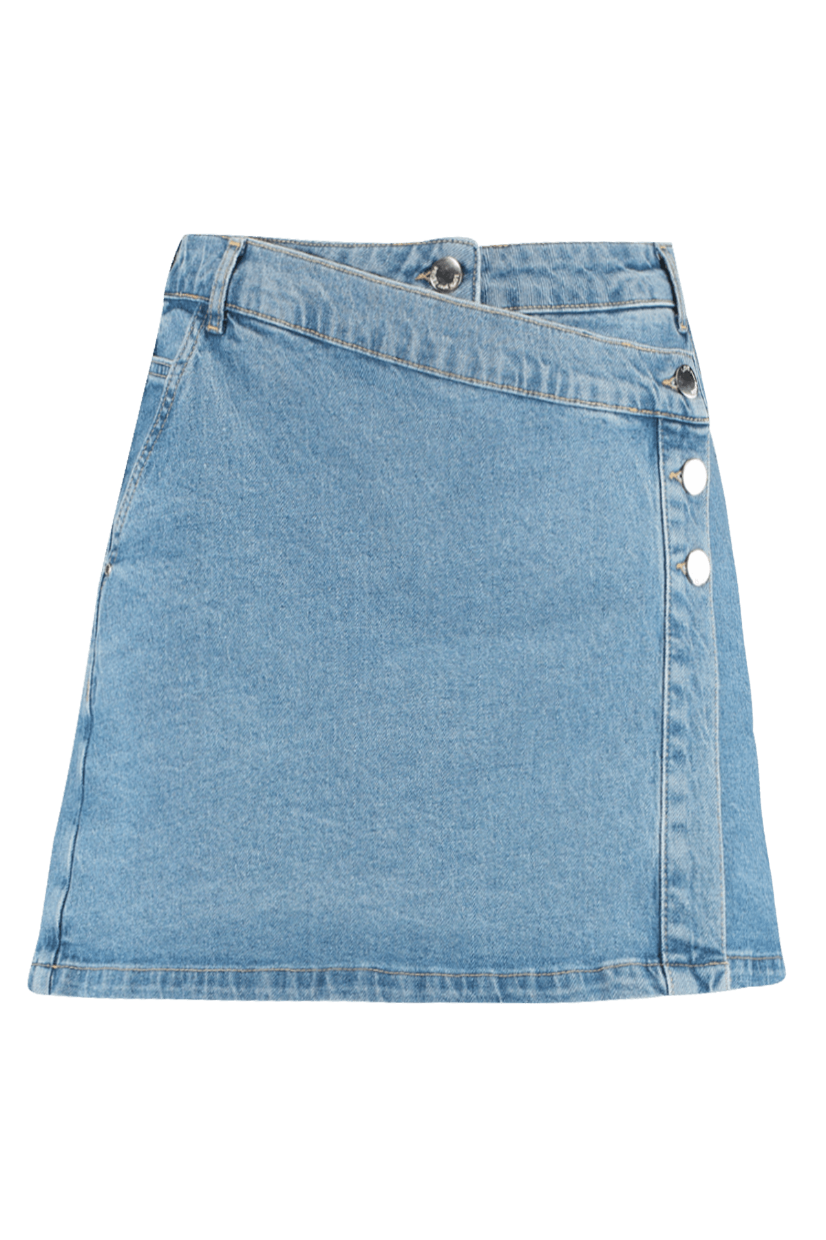 Jeans-Shorts mit Überschlag image number 1