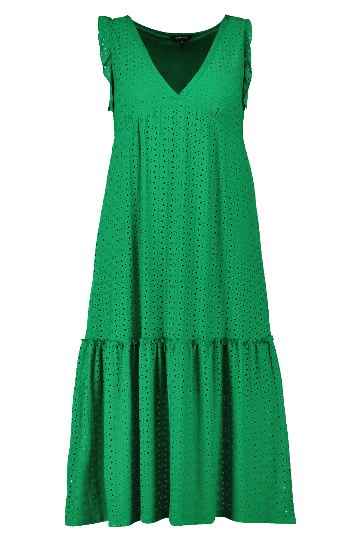 Kleid mit Lochstickerei  image number 1