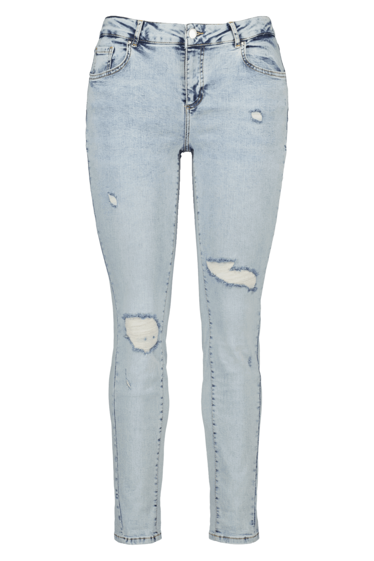 Jeans mit Destroyed-Detail image number 1
