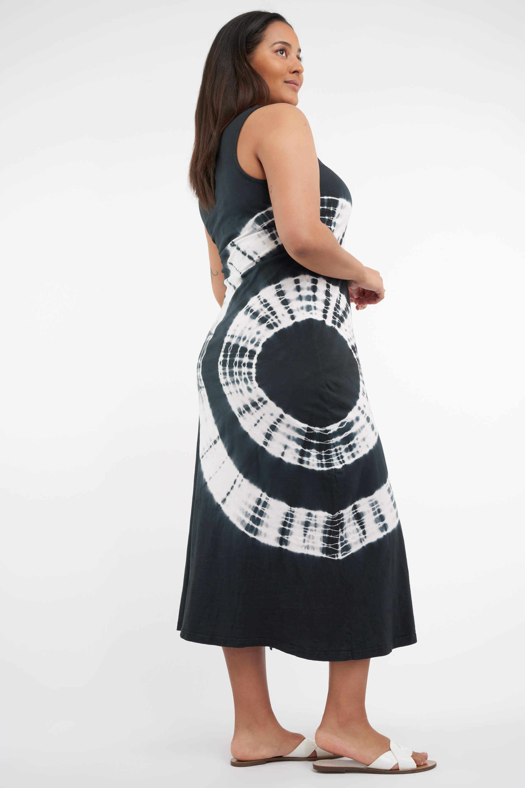Kleid mit Batik-Print  image 3
