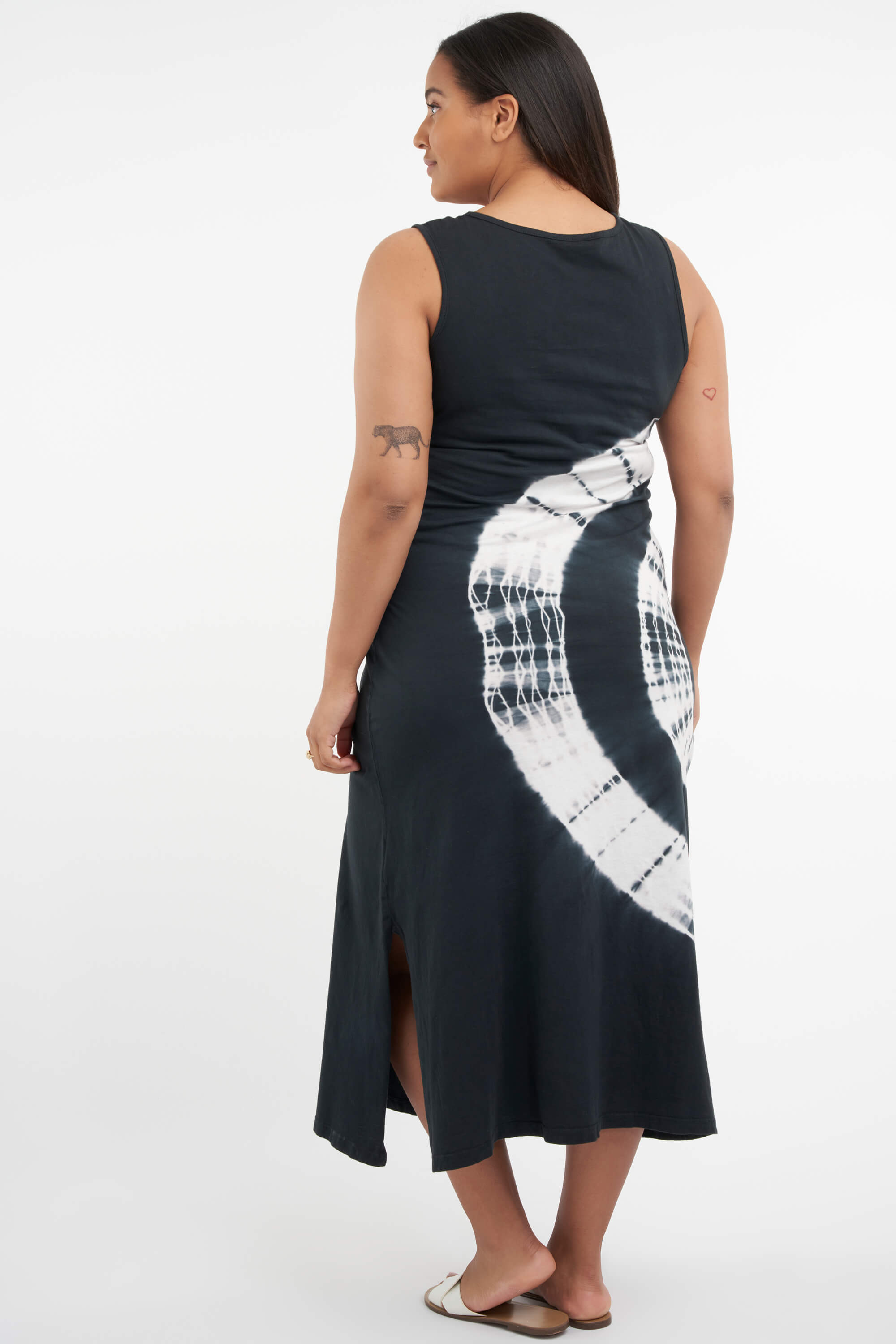 Kleid mit Batik-Print  image 4
