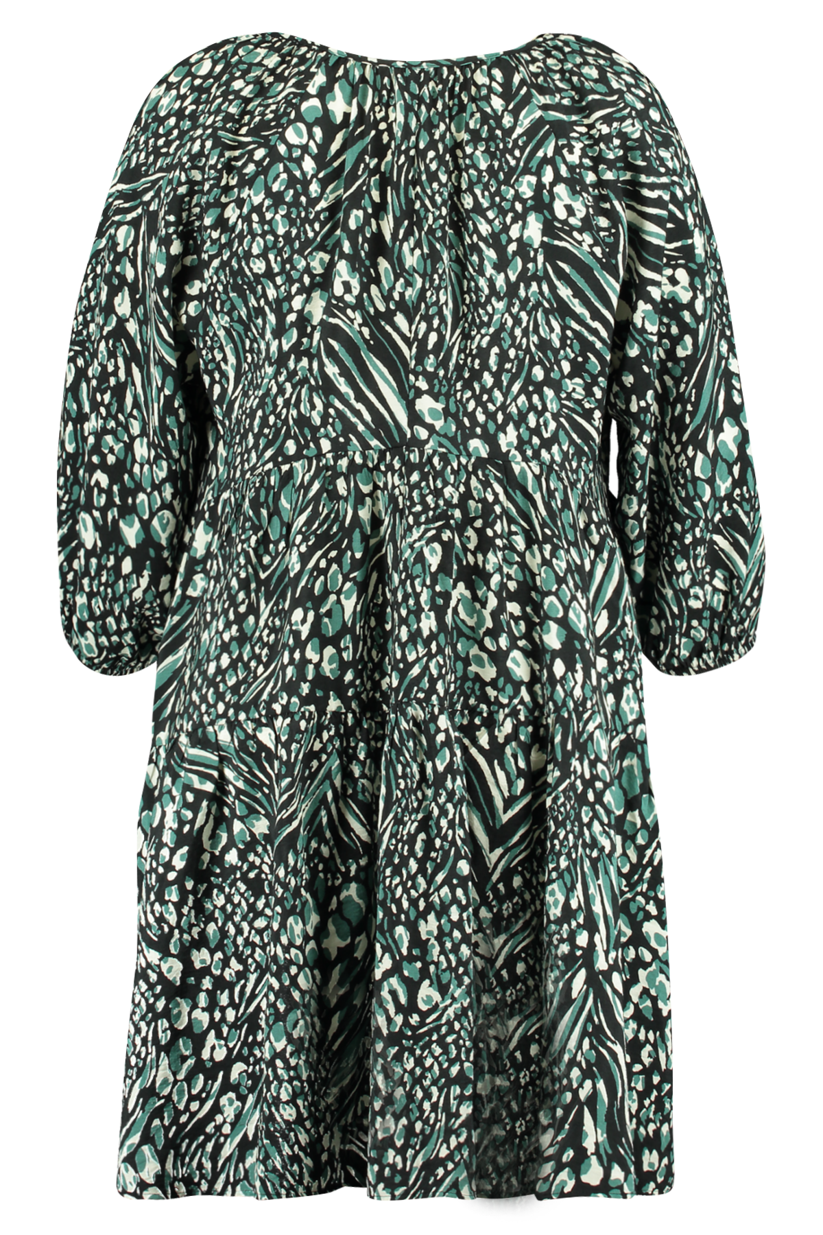 A-Figur-Kleid mit Print  image 2