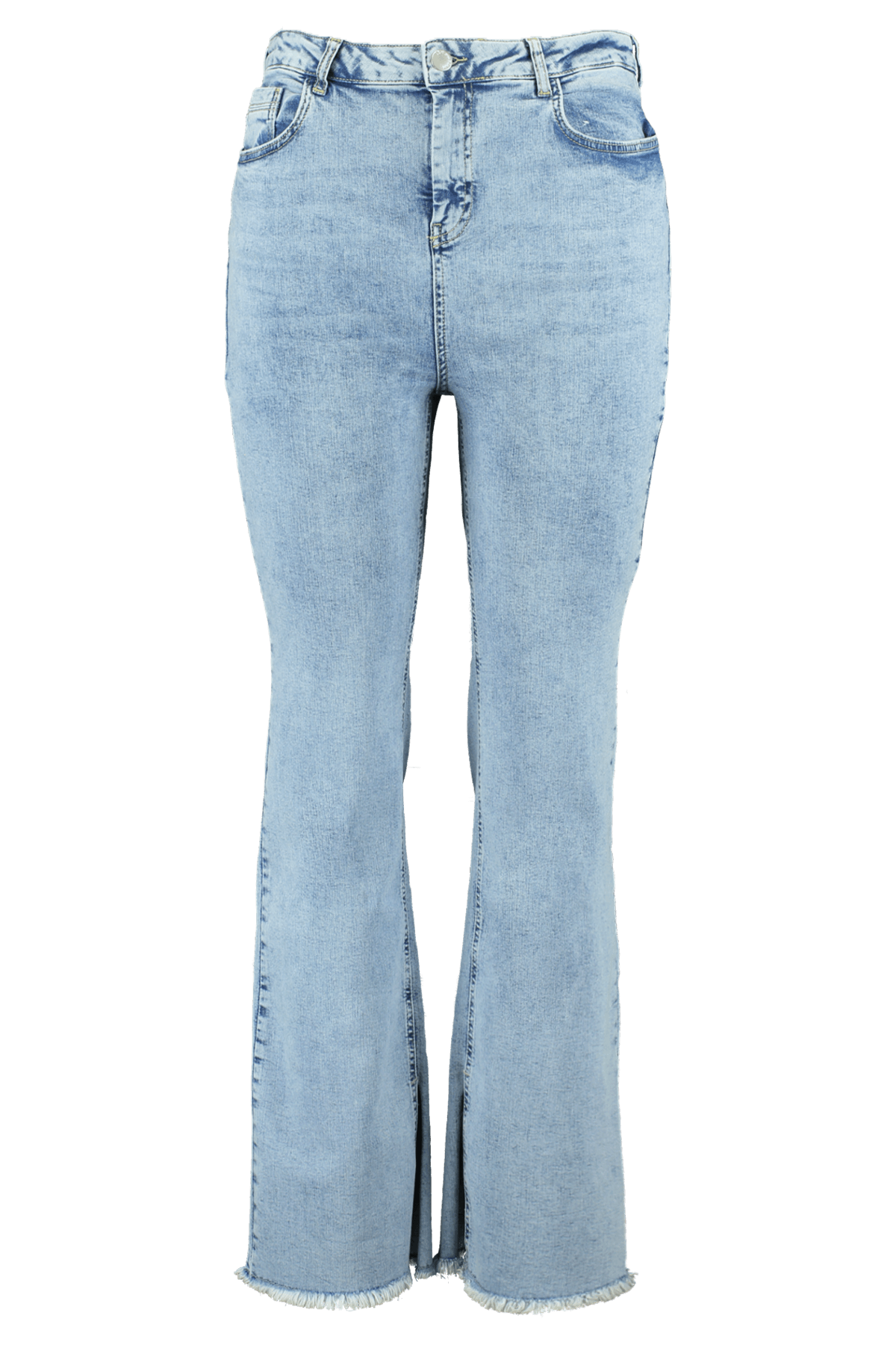 Jeans mit Schlitzen image 2