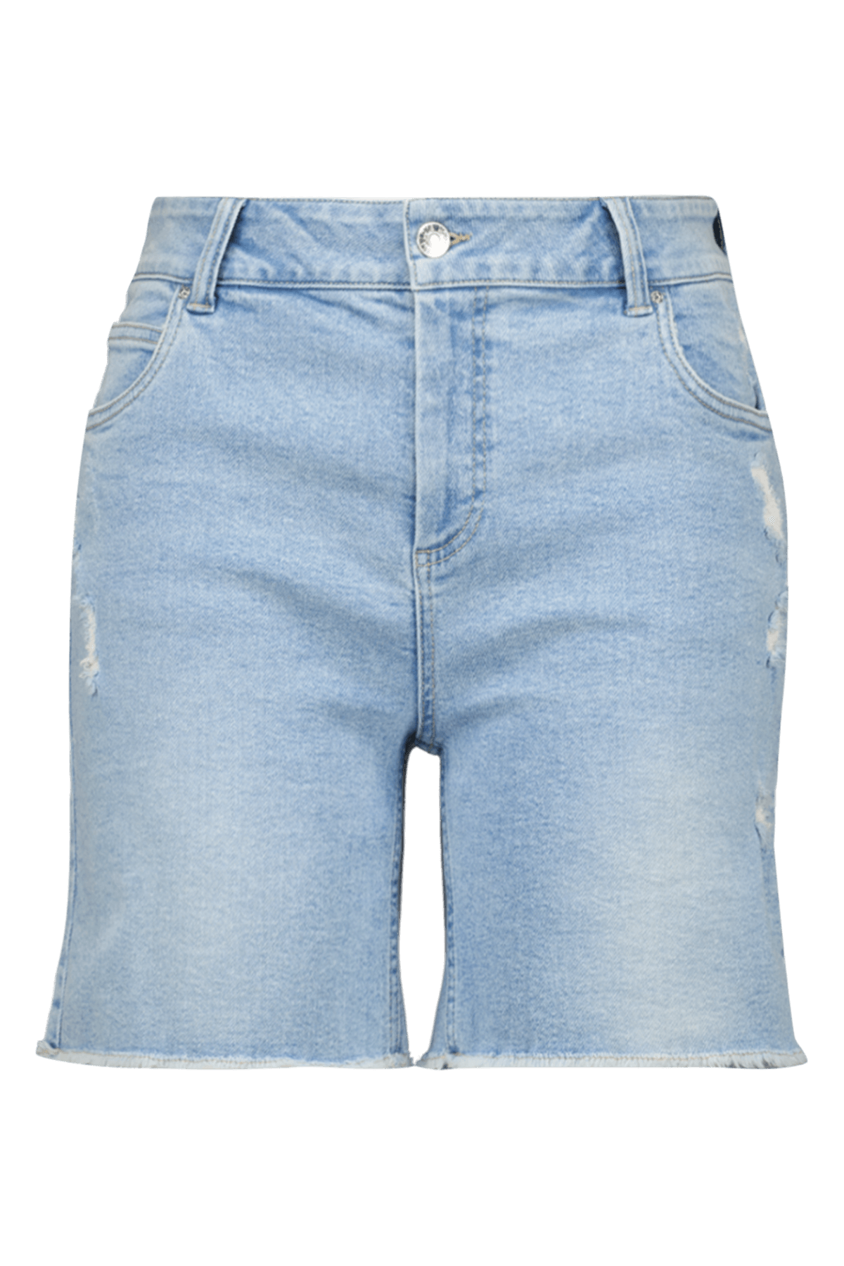 Jeans-Shorts mit Destroyed-Detail image number 1