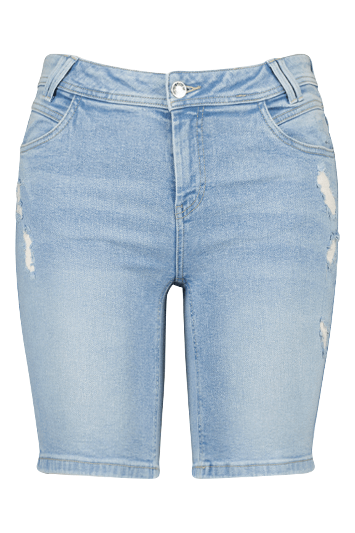 Jeans-Shorts mit Details image number 1