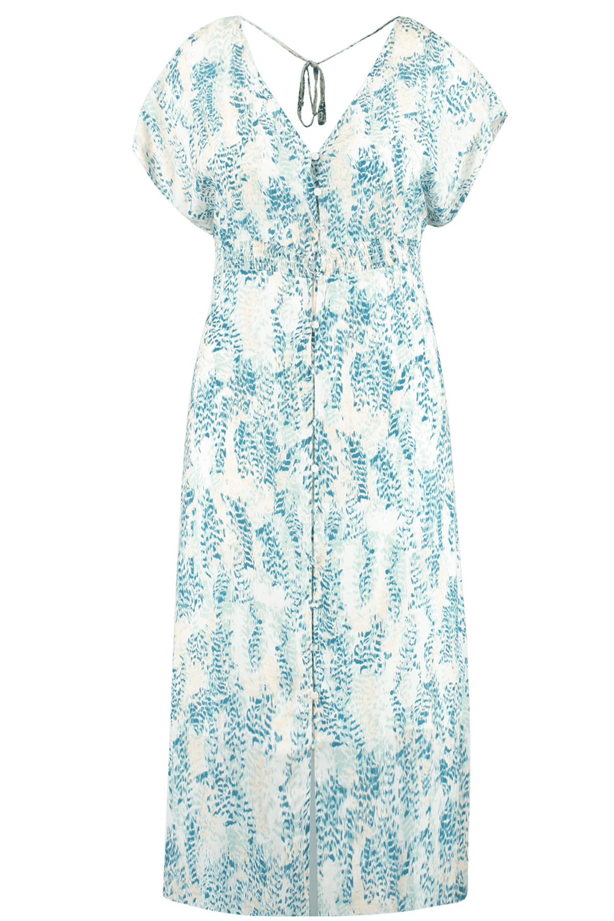 Langes Kleid mit Print  image 2