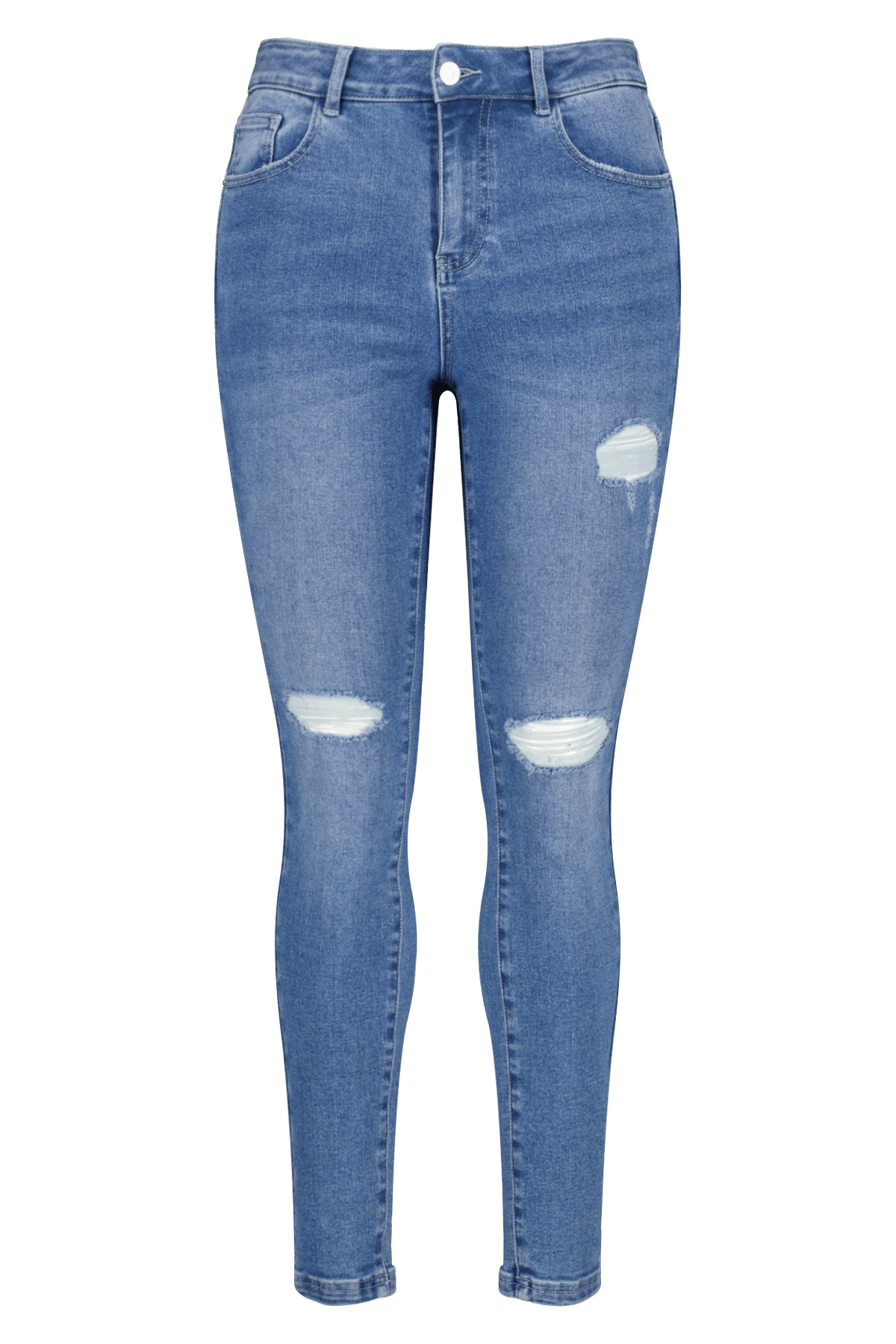 Jeans mit Destroyed-Detail image 1