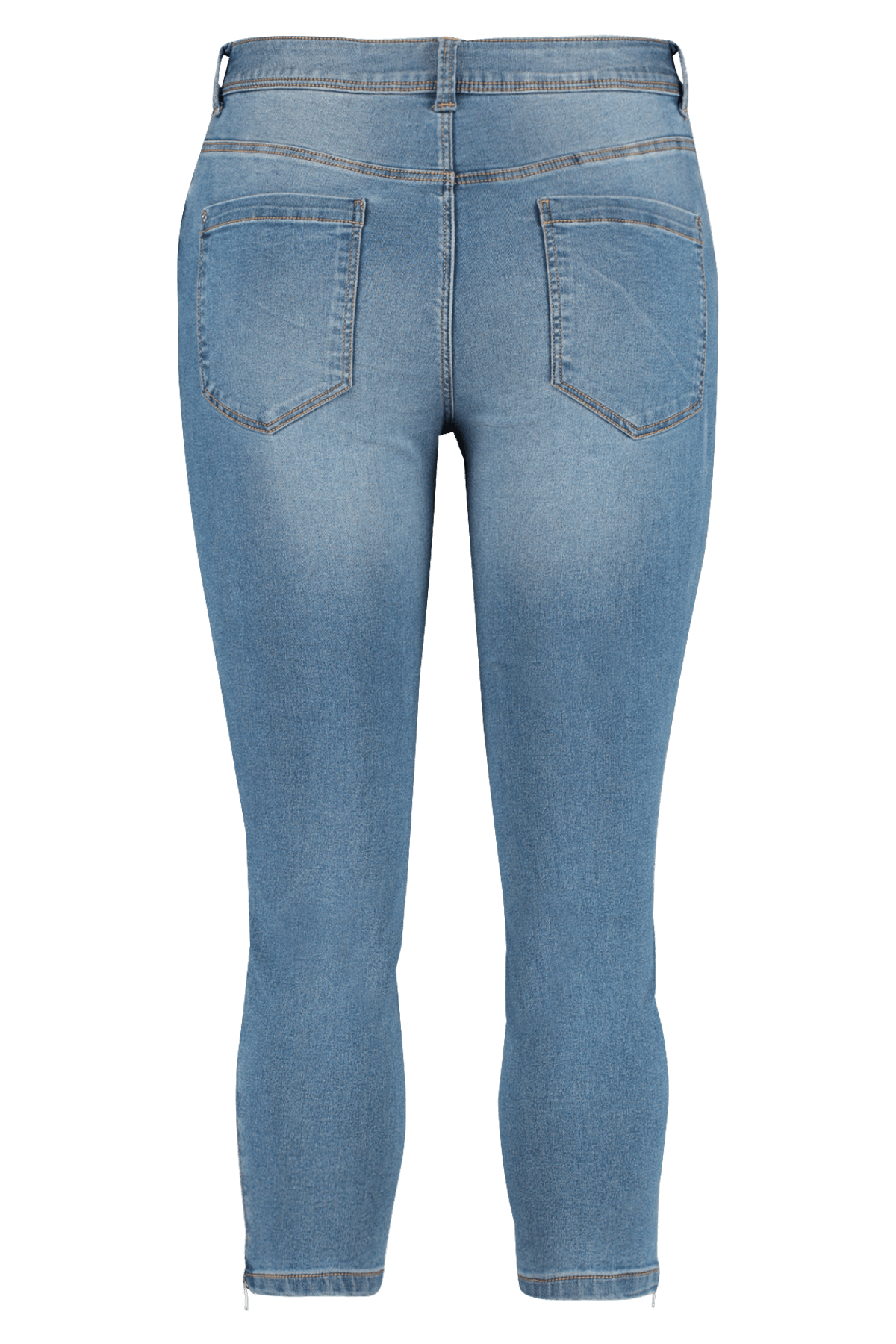 Slim-Leg Capri-Jeans image number 3
