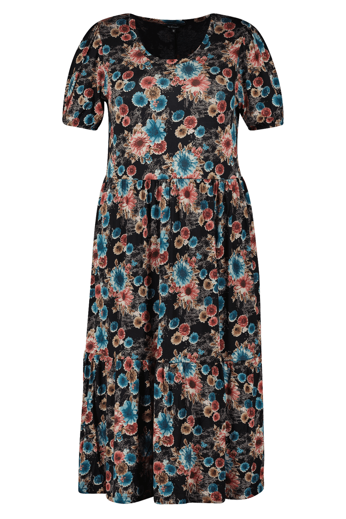 Langes Kleid mit Print  image number 0