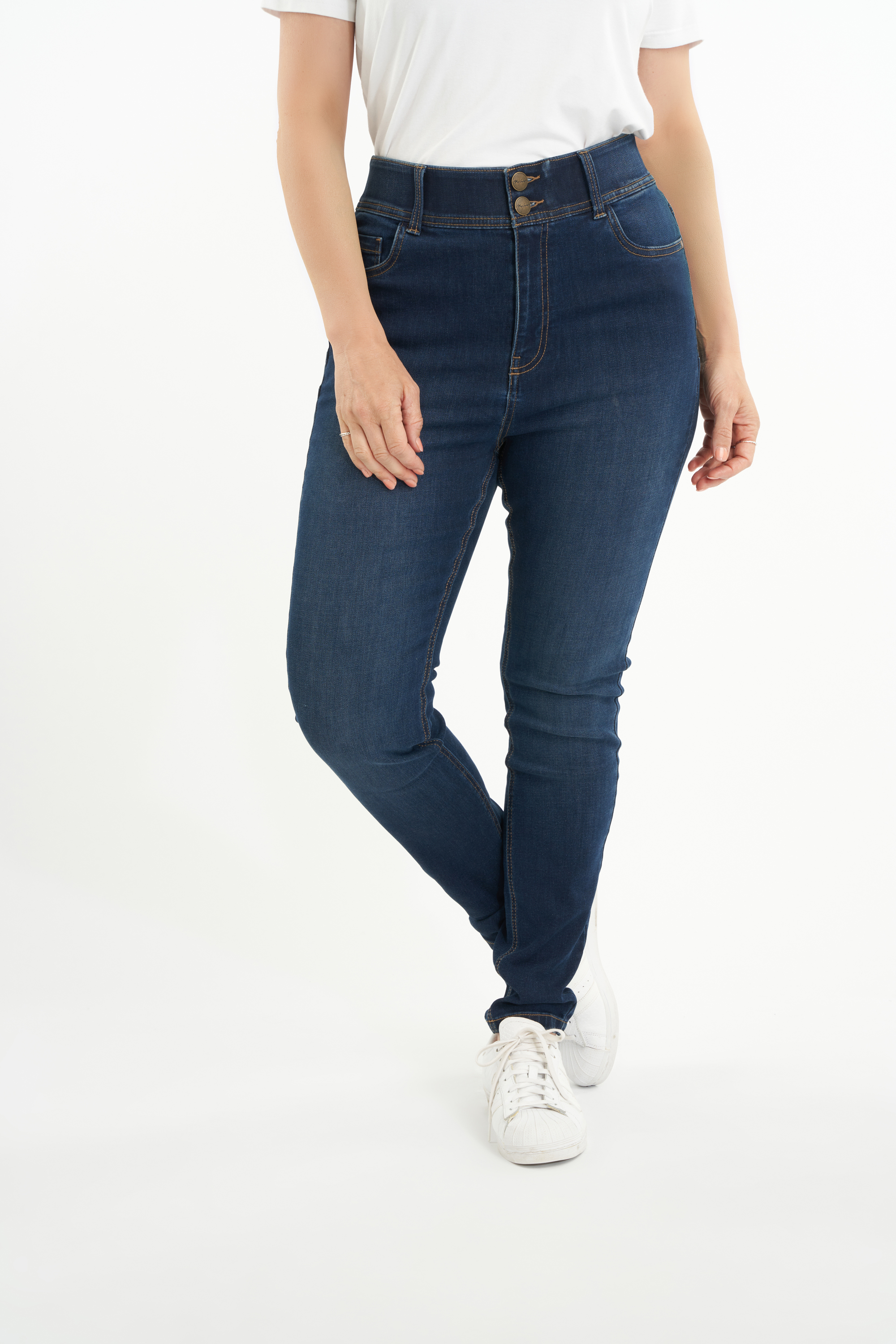 Modellierende Skinny-Leg-Jeans SCULPTS image number 4