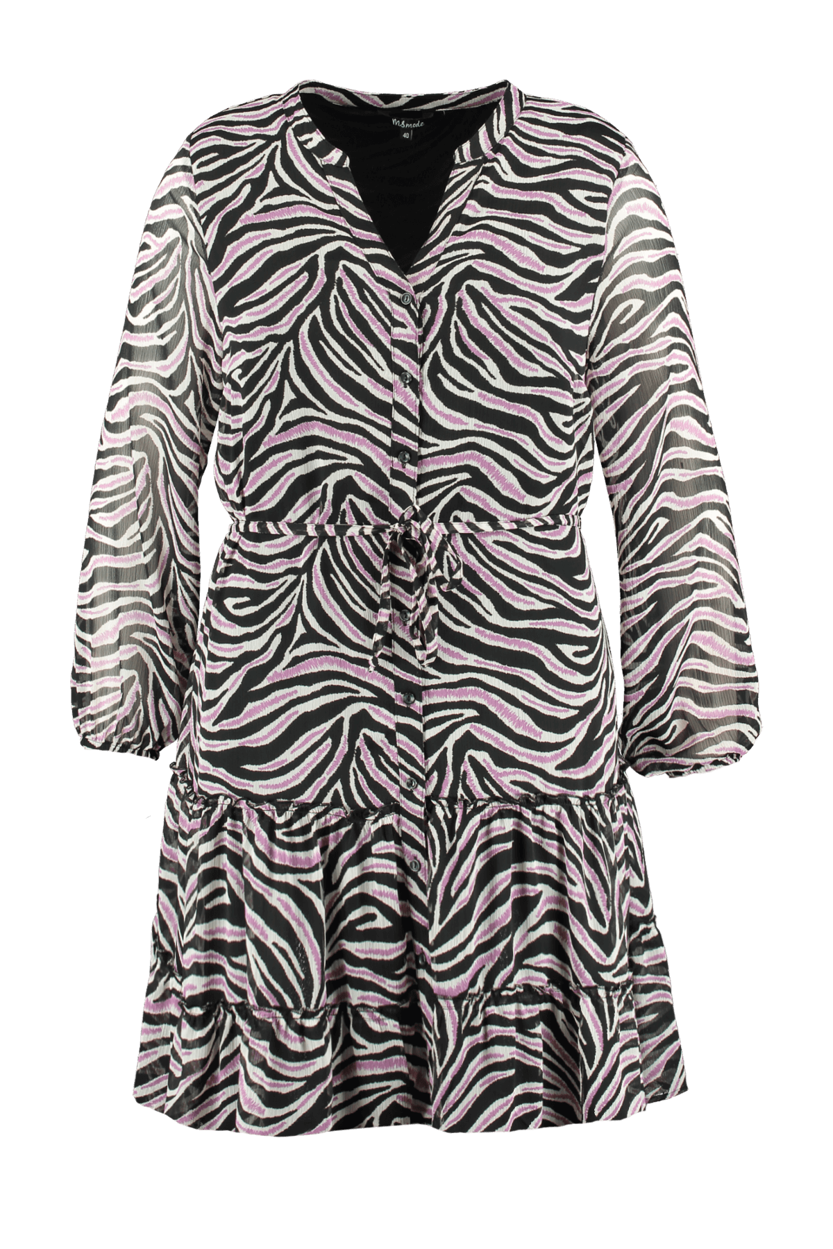 Tunika-Kleid mit Print image number 1