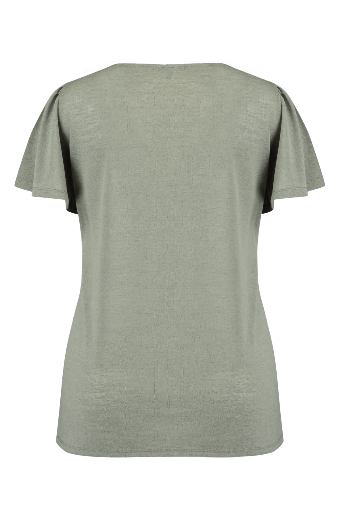 T-Shirt mit Rüschenärmeln  image number null