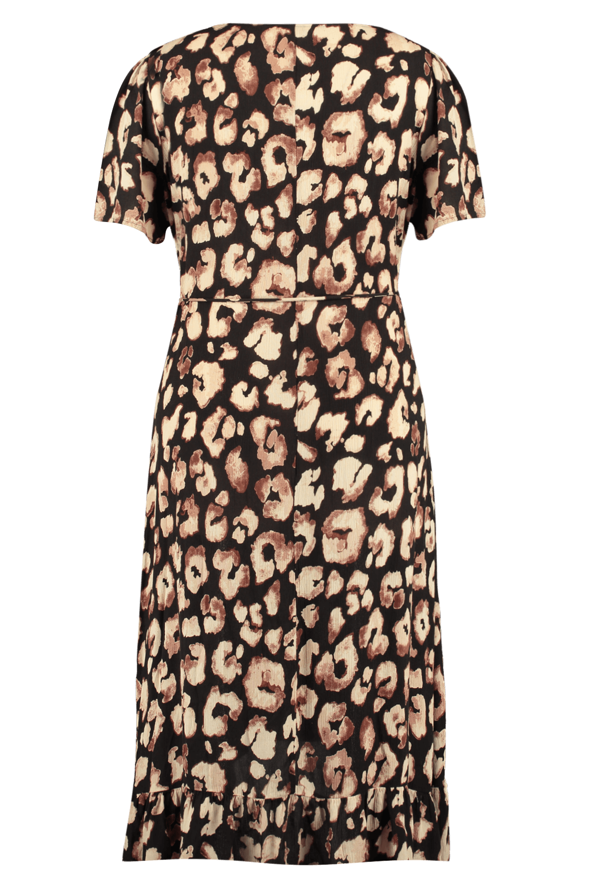 Langes Kleid mit Leopard-Print image number 2