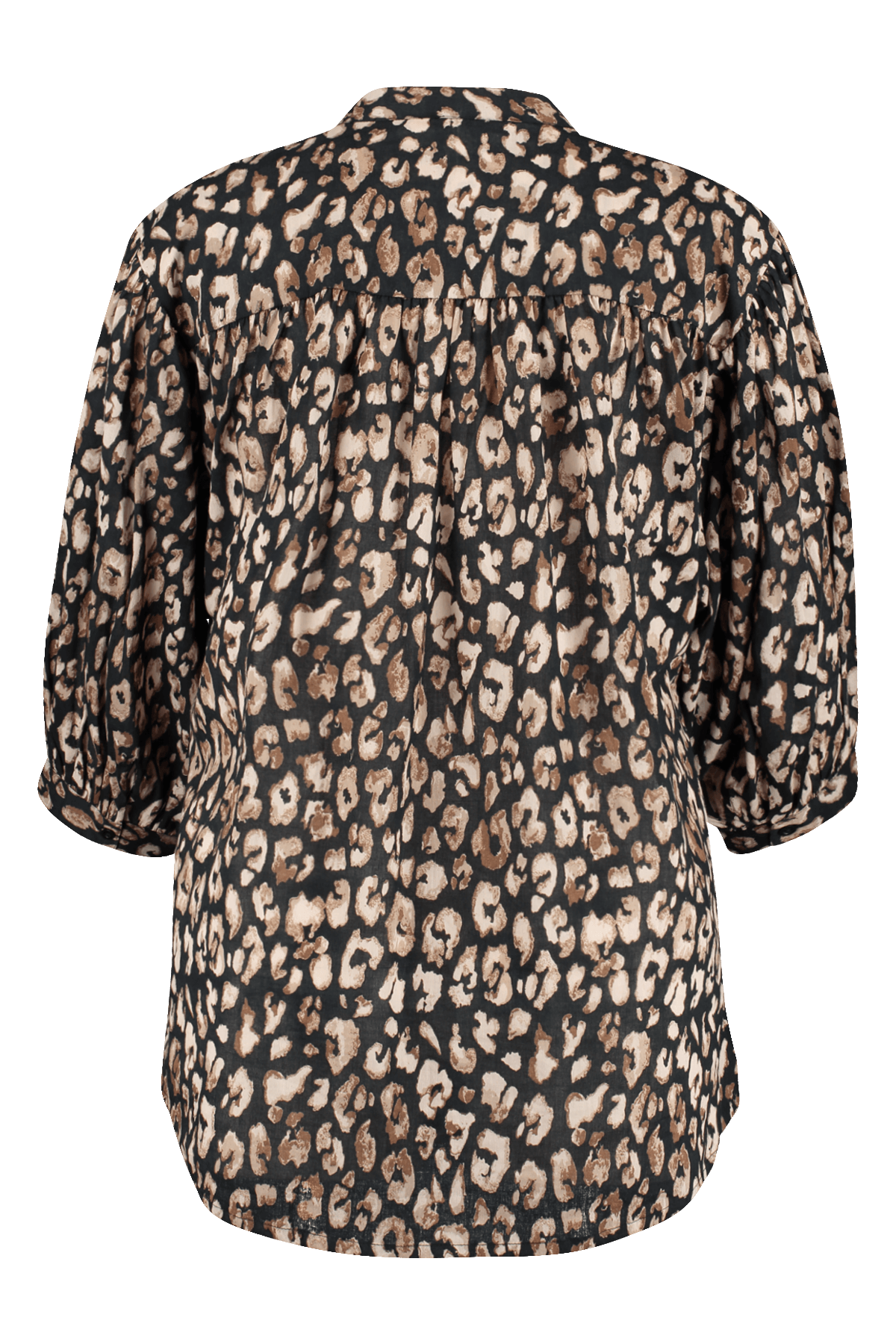Bluse mit Leopard-Print  image 2