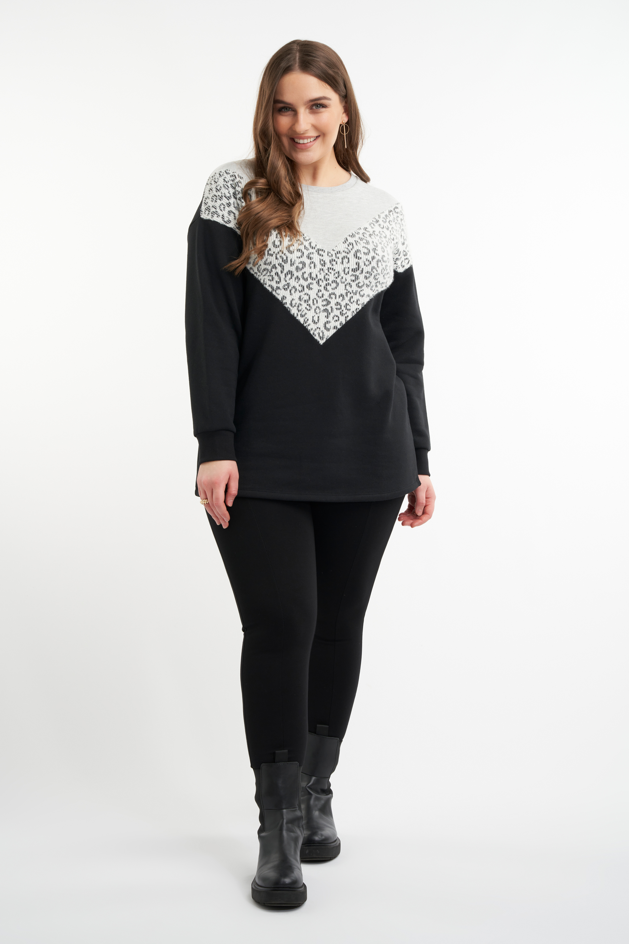 Pullover mit Print  image number 4