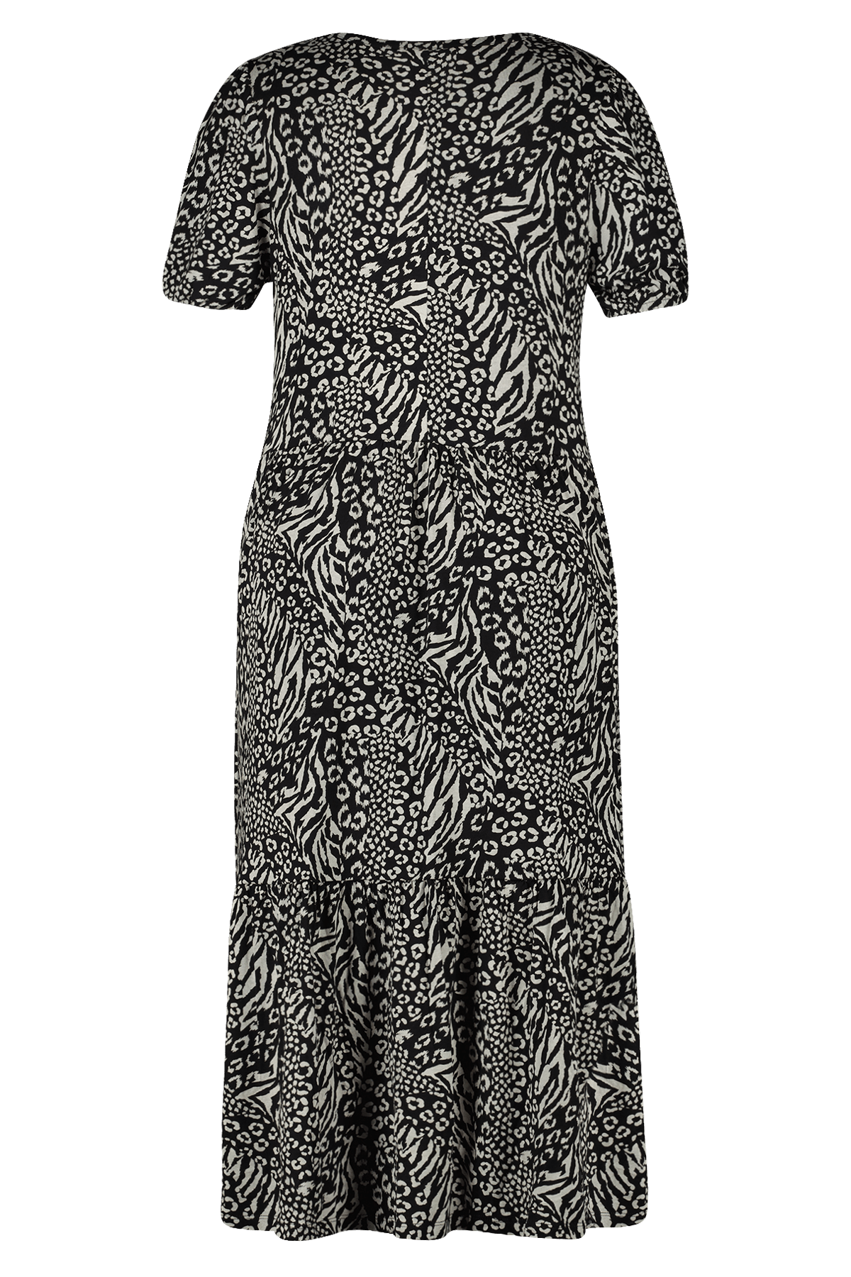 Langes Kleid mit Print  image number 3