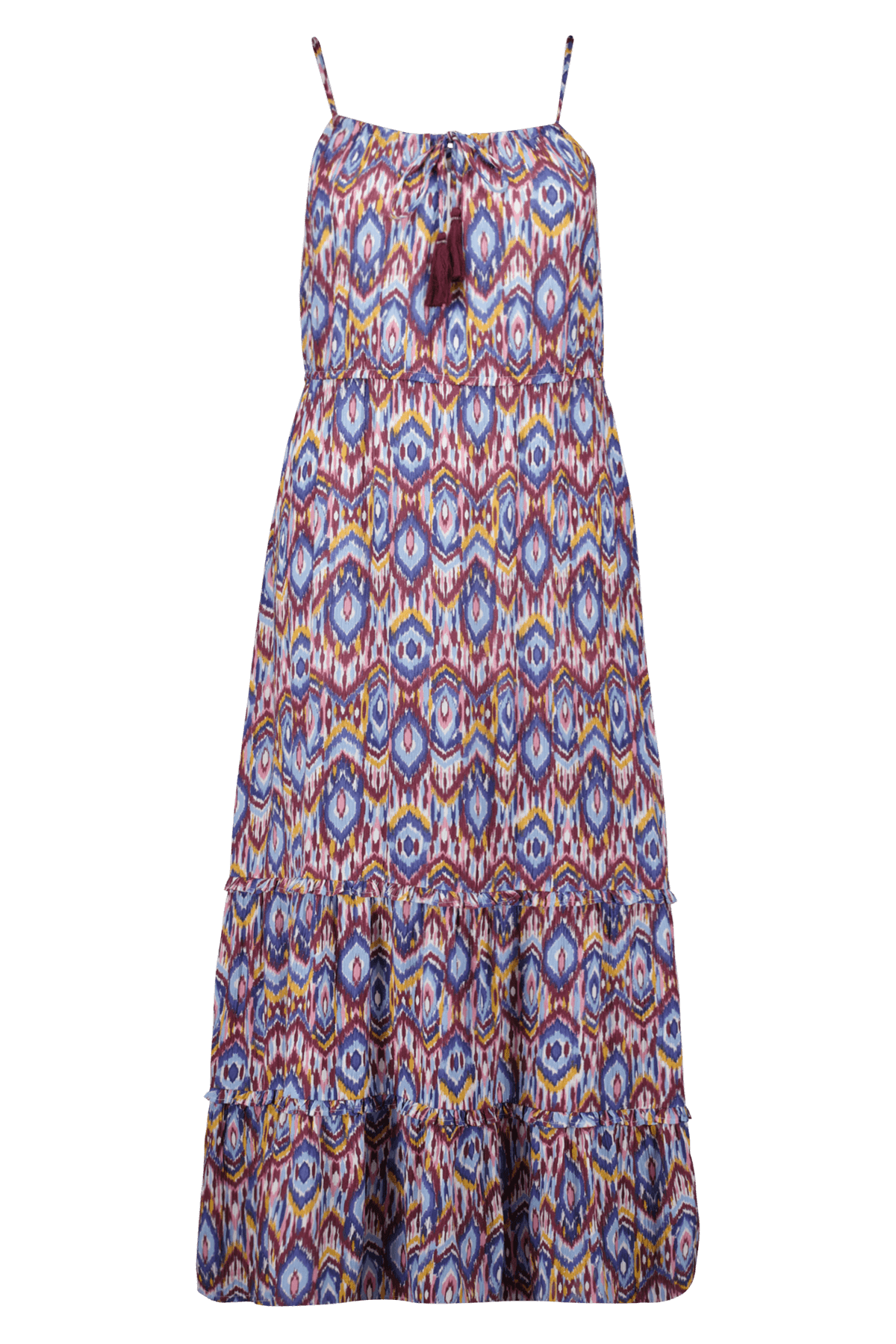 Langes Kleid mit Print  image 2